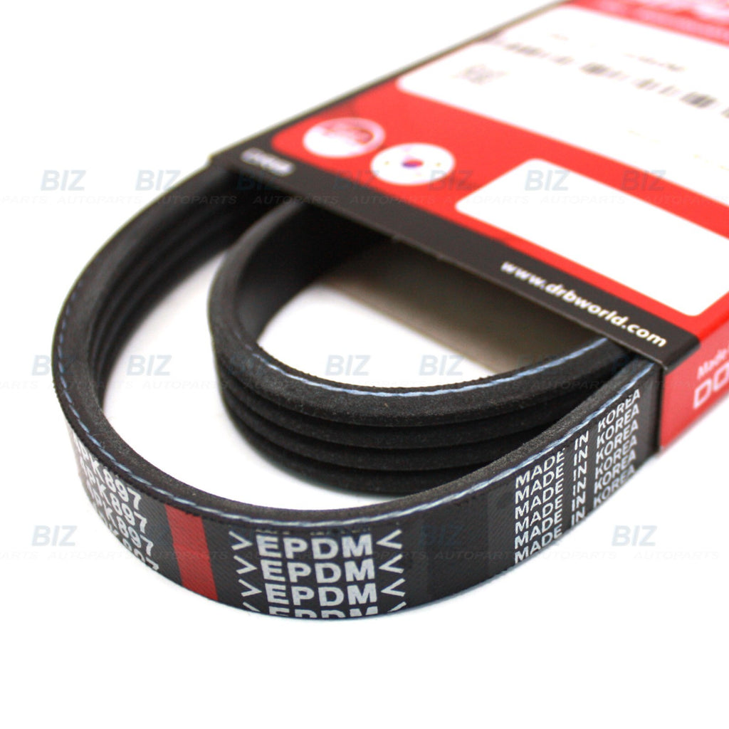 OEM Ribbed V-Belt for 1993-1995 Hyundai Scoupe 1995-2002 Accent 1.5L 25212-22030