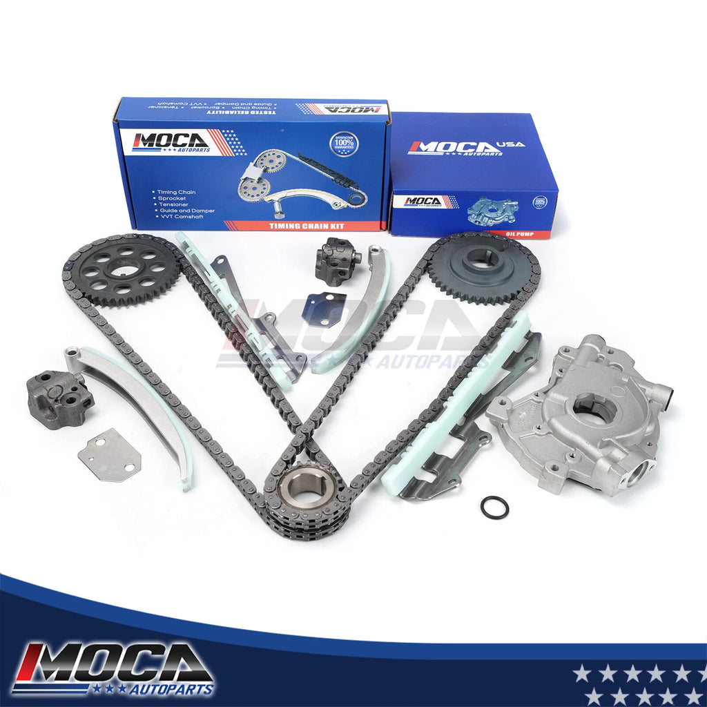 Timing Chain Kit Oil Pump fit 91-01 Ford Mustang F-150 F-250 Town Car 4.6L ROMEO