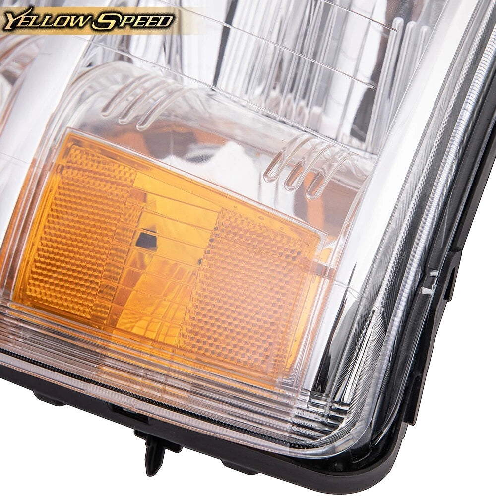 Fit For 2007-2013 Chevy Silverado 1500 2500 3500 Headlights Assembly Headlamps