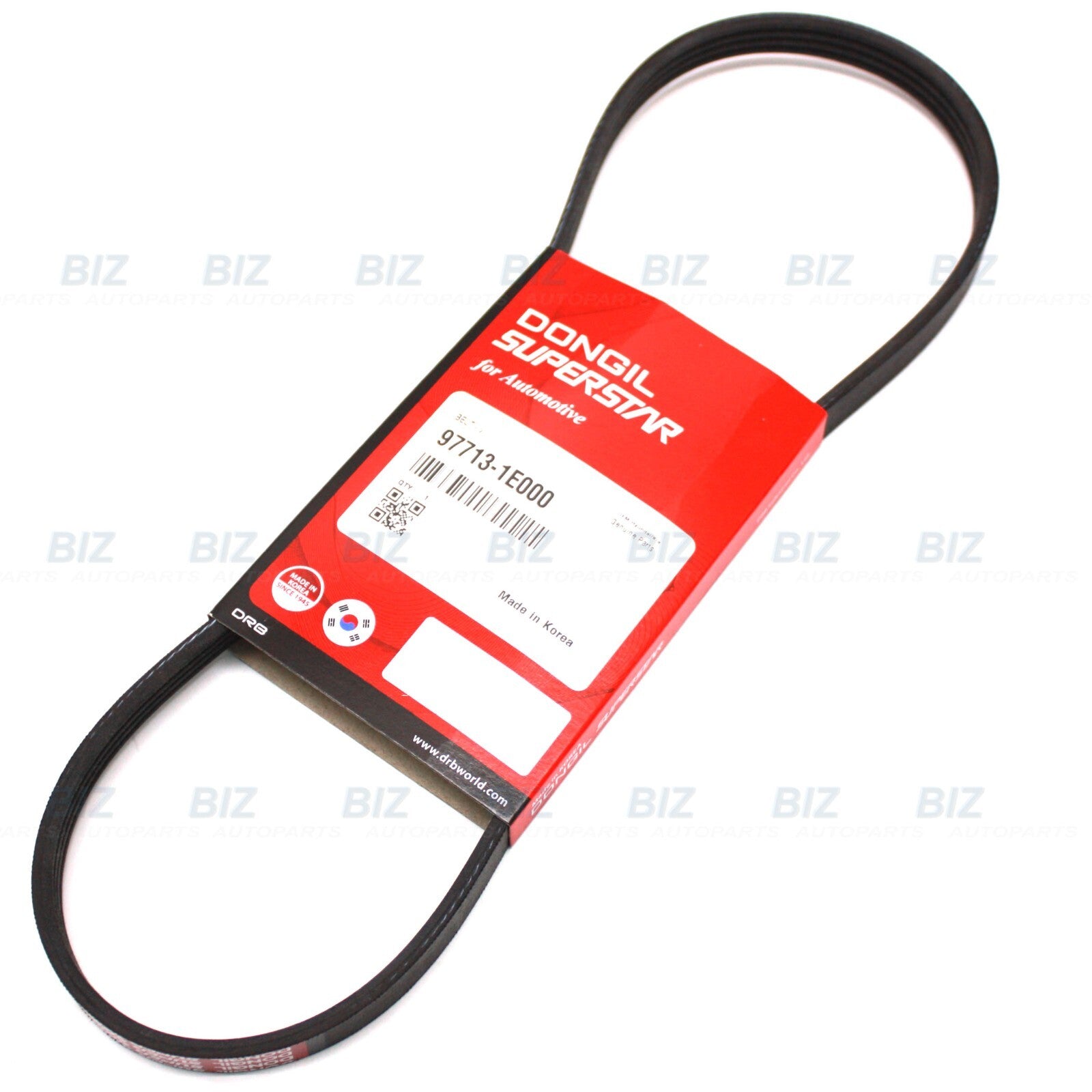 OEM A/C Belt for 2001-2011 Hyundai Accent 1.6L # 97713-1E000