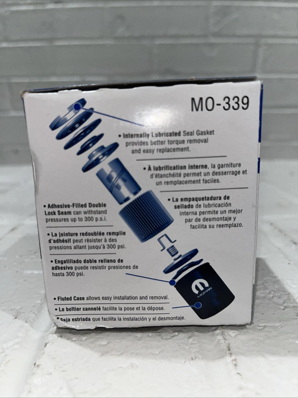 Mopar 4892339BE Engine Oil Filter Oil Filter Fits Chrysler Dodge Jeep Ram