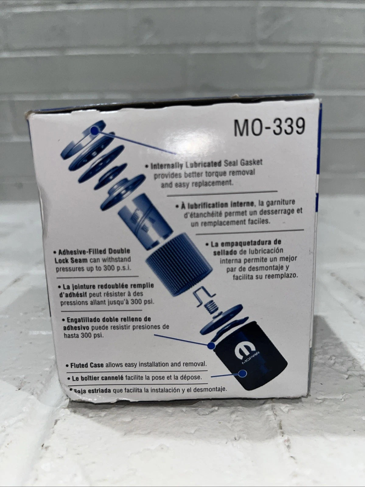 Mopar 4892339BE Engine Oil Filter Oil Filter Fits Chrysler Dodge Jeep Ram